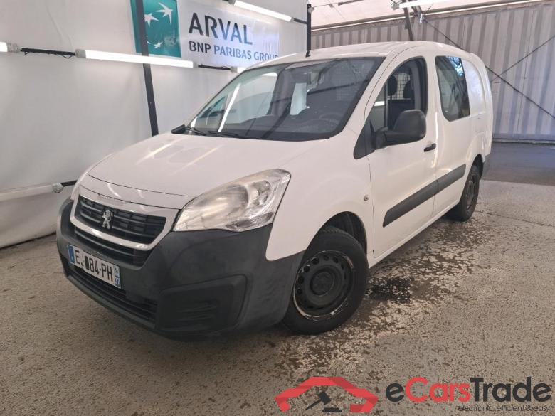 Peugeot 1.6 BLUEHDI 100 CABINE APPROF LONG PRO Partner L2 Double Cabine 1.6 HDi 100CV BVM5 E6 / PNEUS + CEINTURE SECU HS + FUITE BOITIER EAU + FUITE HUILE MOTEUR #1