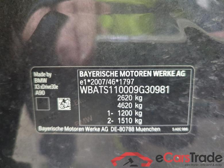 BMW X3 ´17 Baureihe X3 xDrive 30 e Luxury Line 2.0 215KW AT8 E6d #4