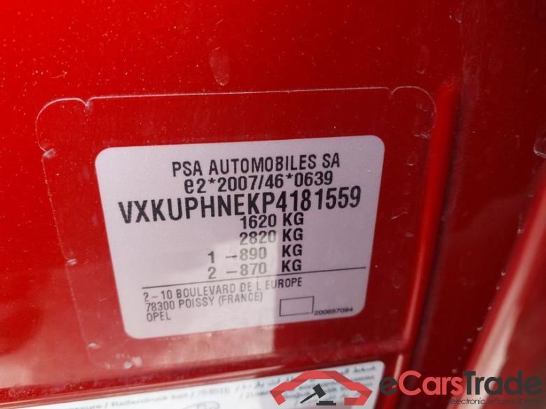 OPEL Corsa 5D GAS F1.2 S/S 100HP MT6 MY22 0AS48EX61ES GS Line #5