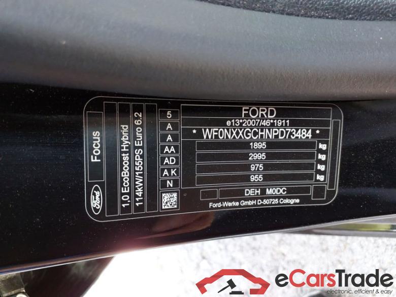 FORD Focus 1.0 Ecoboost MHEV 114KW (155CV) S6.2 ST Line #5