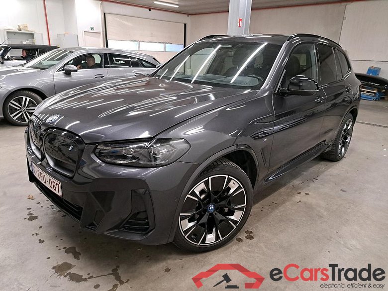 BMW iX3 Facelift 80 kWh M-Sport Dark Shadow Aut. Pano LED LC-Pro Harman/Kardon Head-up Ambient ACC Navi-Pro Sport-Leather KeylessGo Camera Klima PDC ...