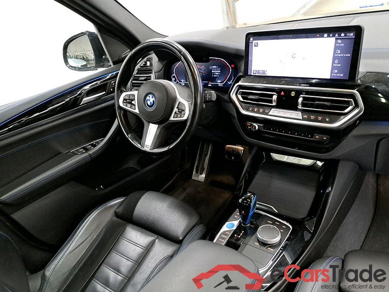 BMW iX3 Facelift 80 kWh M-Sport Dark Shadow Aut. Pano LED LC-Pro Harman/Kardon Head-up Ambient ACC Navi-Pro Sport-Leather KeylessGo Camera Klima PDC ... #4