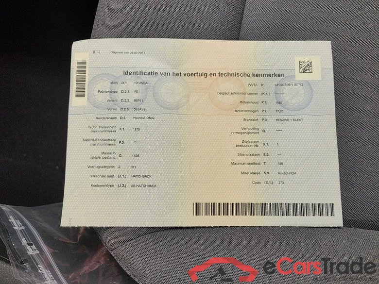 Hyundai Ioniq 1.6 GDi ISG DCT Hybride Feel 5d #3