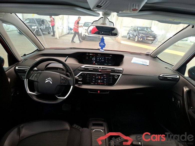 C4 Grand Picasso/Spacetourer Shine 1.5 BlueHDi 130CV BVA8 7 Sieges E6d*Vo Repeint en Rouge / Teinte SIV Blanc Banquise* #5