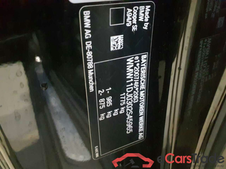 MINI Mini 3-trg. (F56)(2013->) DE - LimS3 SE, Cooper SE Essential Trim, (Facelift 2) 2021 - 2023 #3