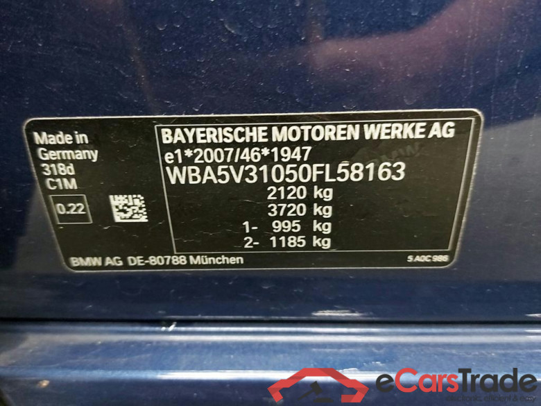BMW - BMW 3 BERLINE 318dA 150PK Advantage Pack Business & Heated Seats & Heated Steering Wheel & PDC Front & Rear & Electric Trailer hook #6