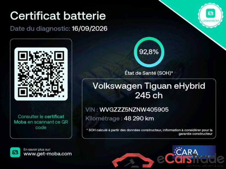 VOLKSWAGEN Tiguan 2020 5P SUV 14 eHybrid 245 DSG6 Elegance Exclusive #2